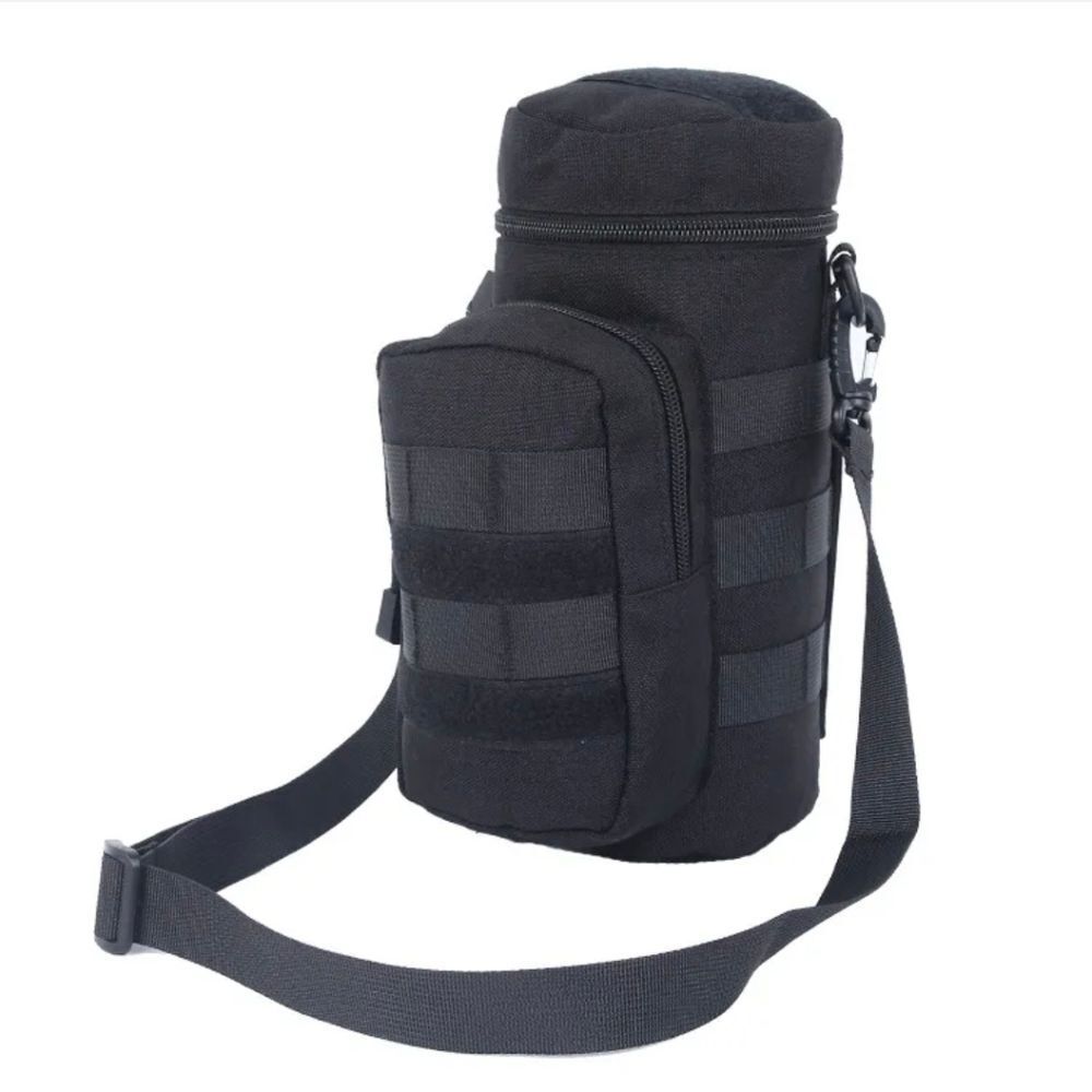 Military Water Bottle Pouch Holder Tactical Hiking Kettle Gear Molle Pack Bag US
